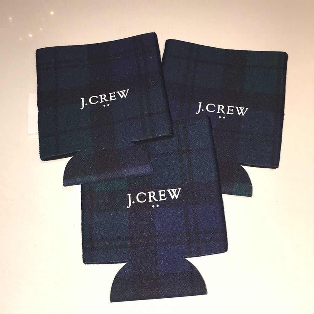 J. Crew Plaid Drink Holders